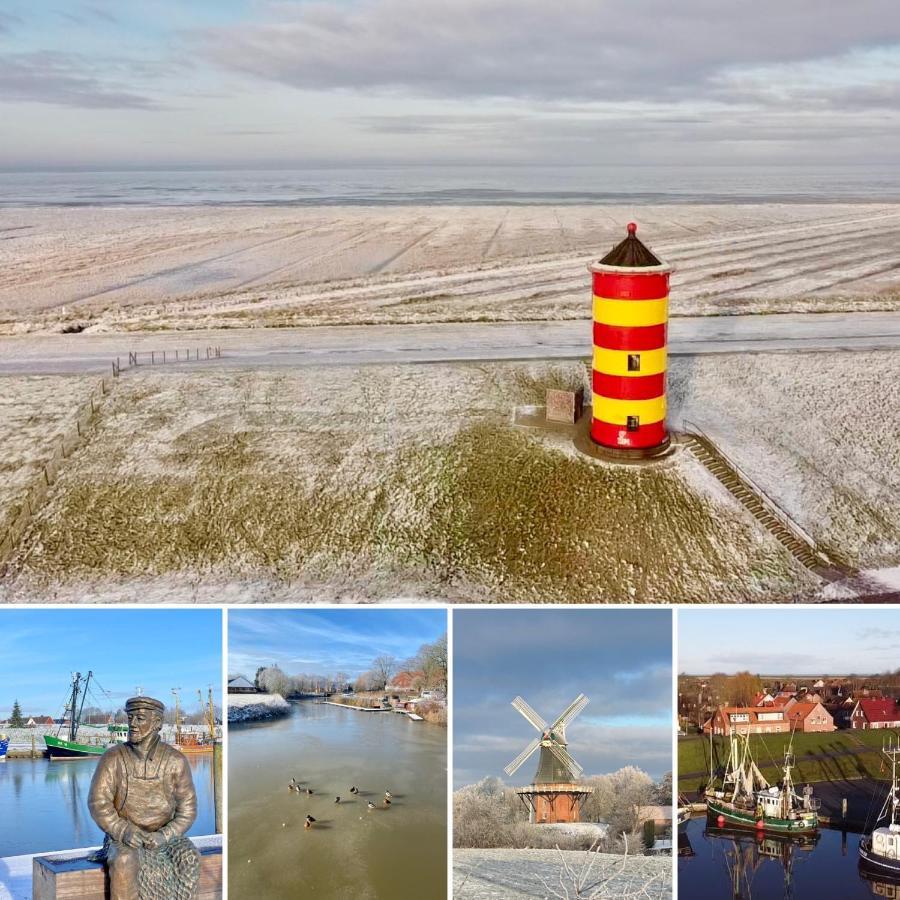Ferienwohnung Huus Ant Deep Og Greetsiel Krummhörn Exterior foto